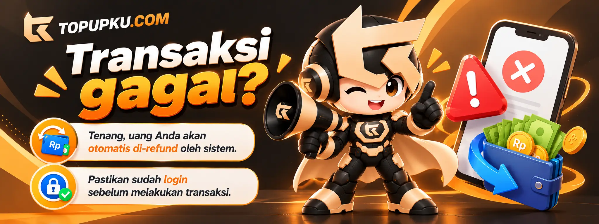 Banner top up game